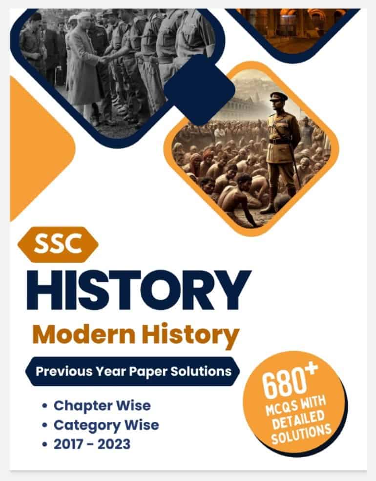 SSC Modern History PYQs - Parcham Classes [2024 - English Medium]