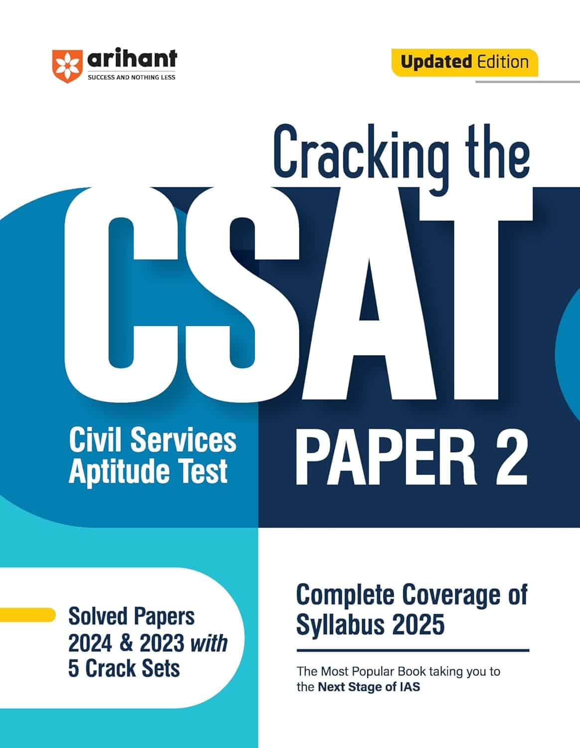 Cracking The CSAT - Paper-2 by Arihant [2024 Edition]