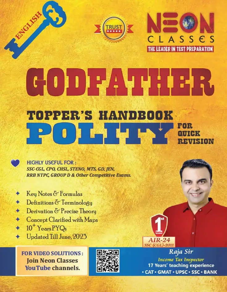 Godfather Topper's Handbook POLITY by Neon Classes [English Medium]