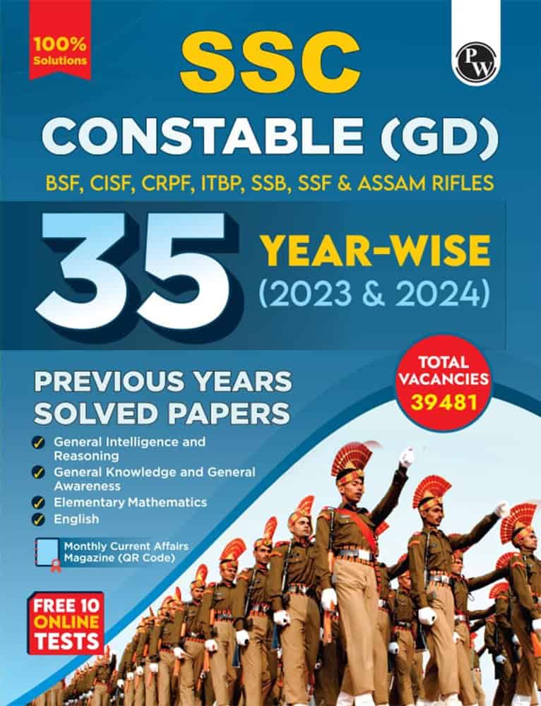 PW SSC Constable GD Exam Solved Papers with Practice Sets [2025 Edition]