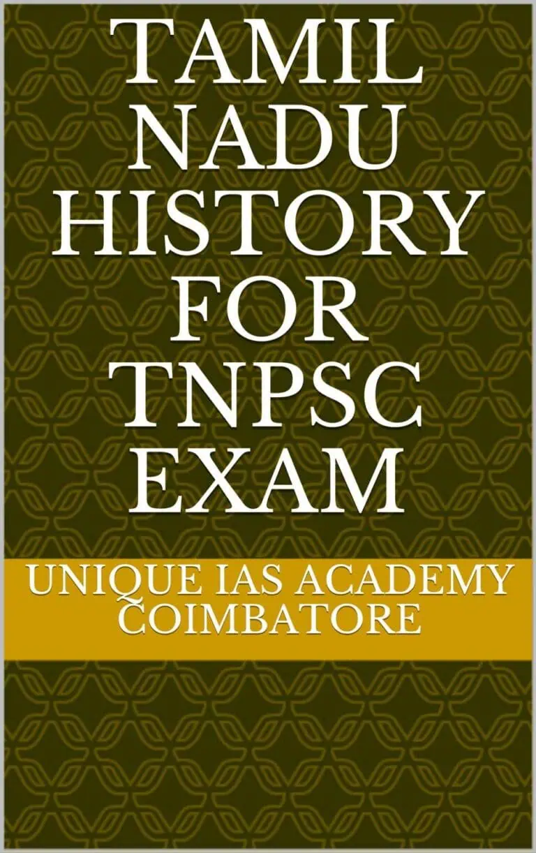 Tamil Nadu History for TNPSC Exam - Unique IAS Academy Coimbatore