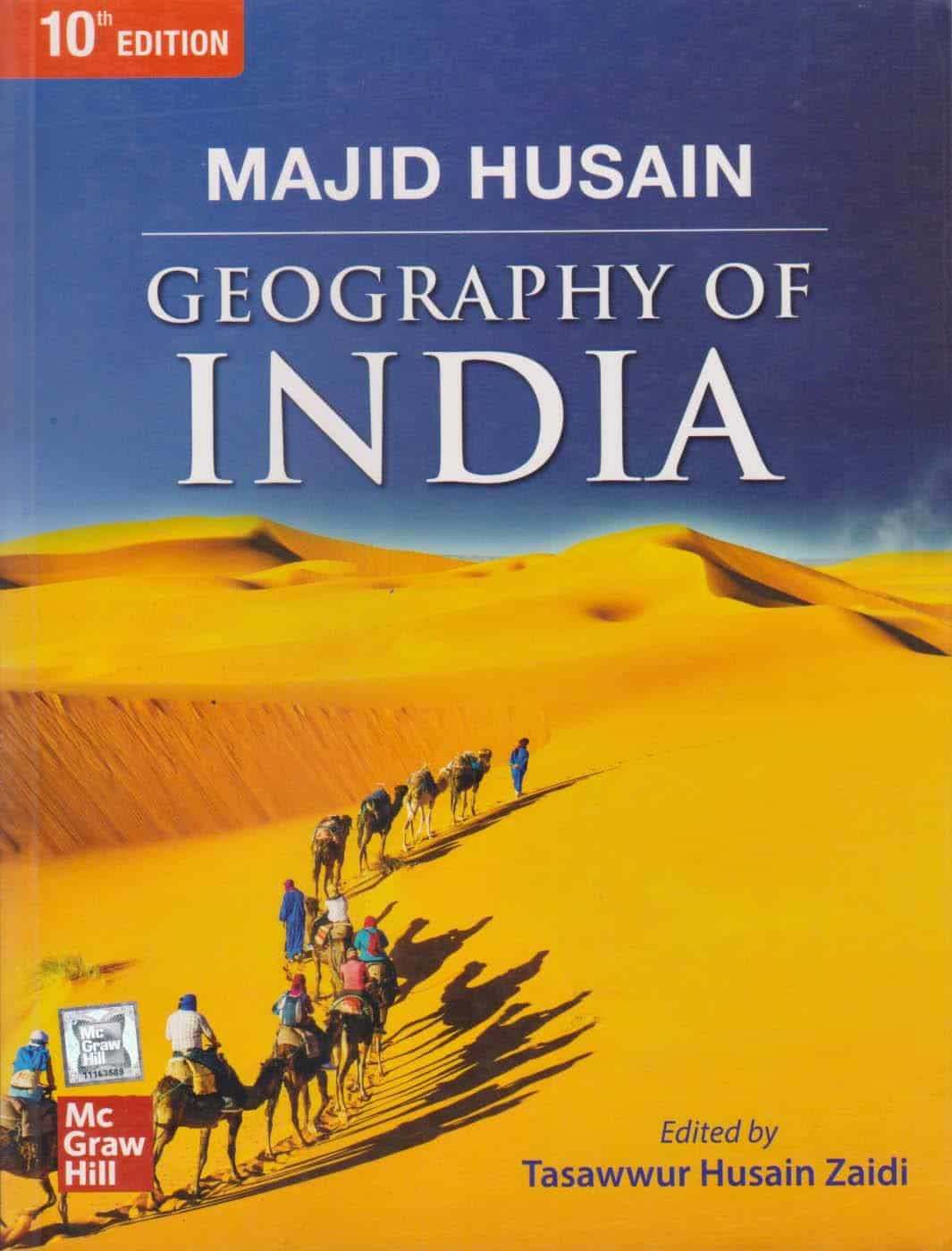 Geography of India for UPSC by Majid Husain - McGraw Hill