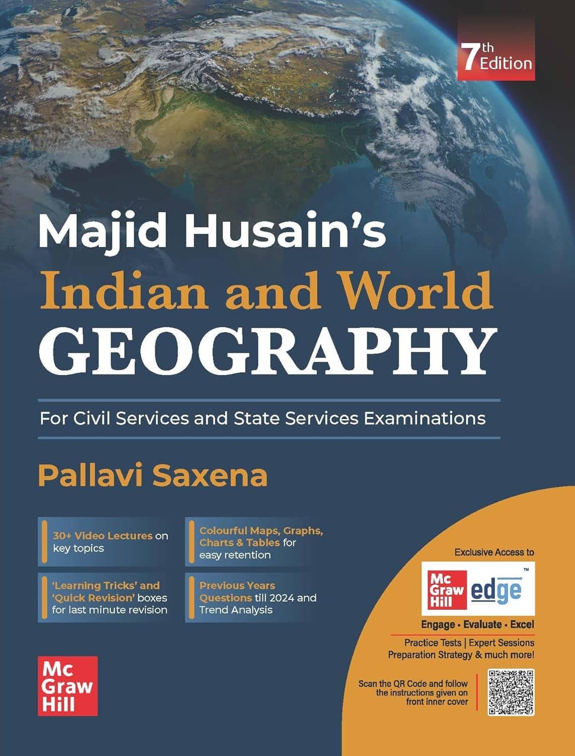 Indian & World Geography for UPSC by Majid Husain