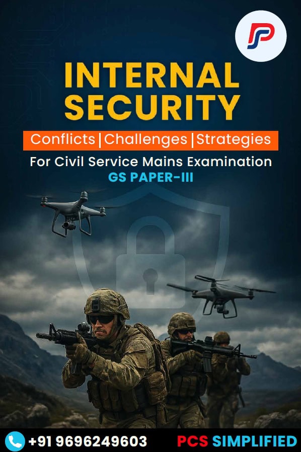 Internal Security for UPSC GS Paper-3 - PCS Simplified [English Medium]