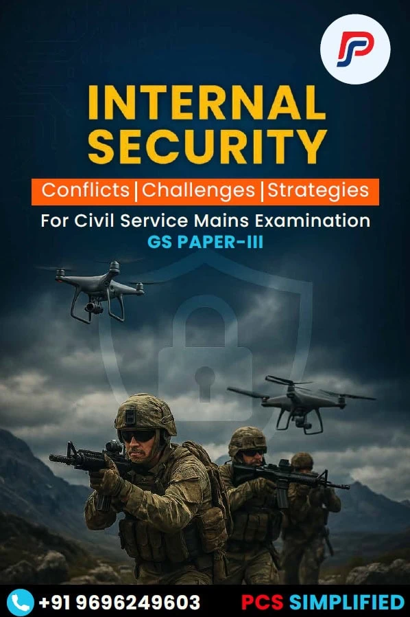Internal Security for UPSC GS Paper-3 - PCS Simplified [English Medium]