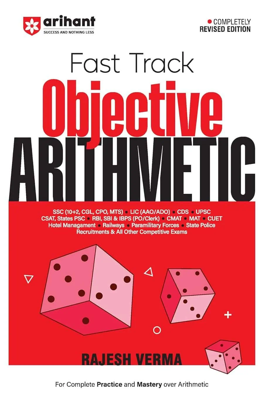 Fast Track Objective Arithmetic by Rajesh Verma [2025 Edition]