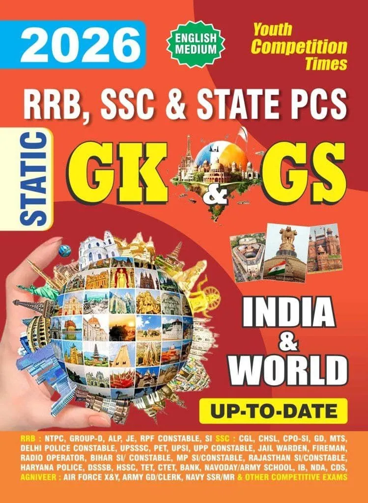 YCT 2026 Static GK & GS India and World Up-to-date [English Medium]