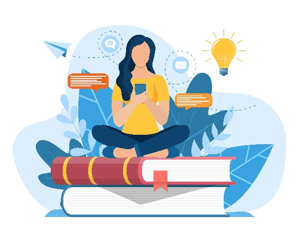 Pavithran Illustration Vector for Hero Section