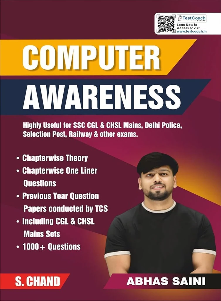 Computer Awareness 2025 by Abhas Saini - S.Chand