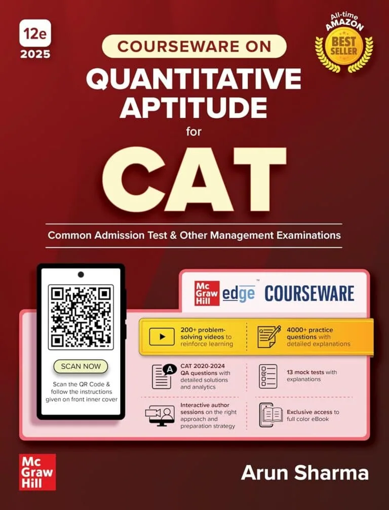 Quantitative Aptitude for CAT by Arun Sharma (12th Edition - 2025-26) - McGraw Hill
