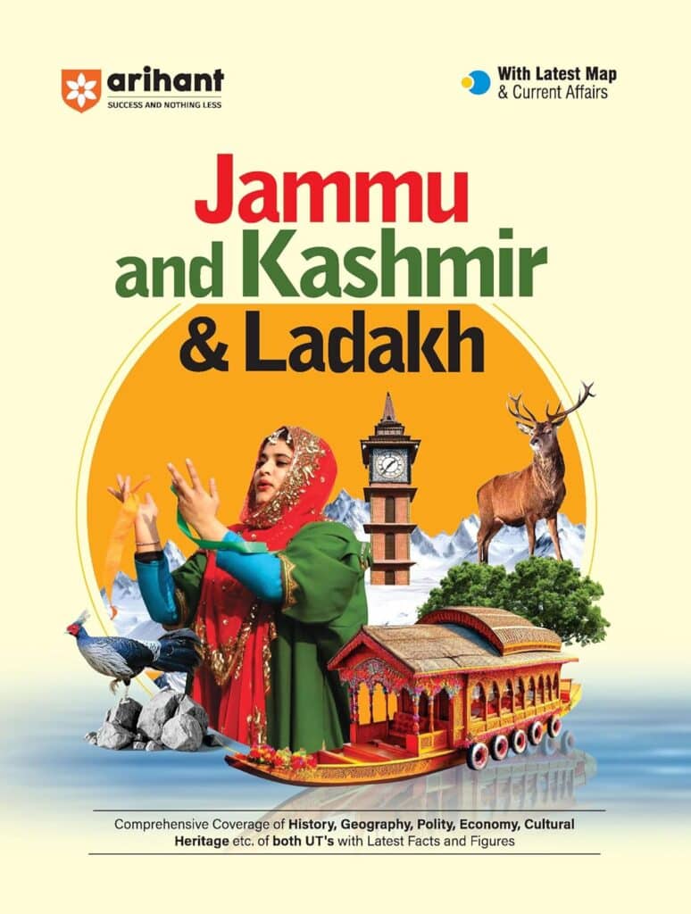 Arihant General Knowledge book for Jammu and Kashmir & Ladakh