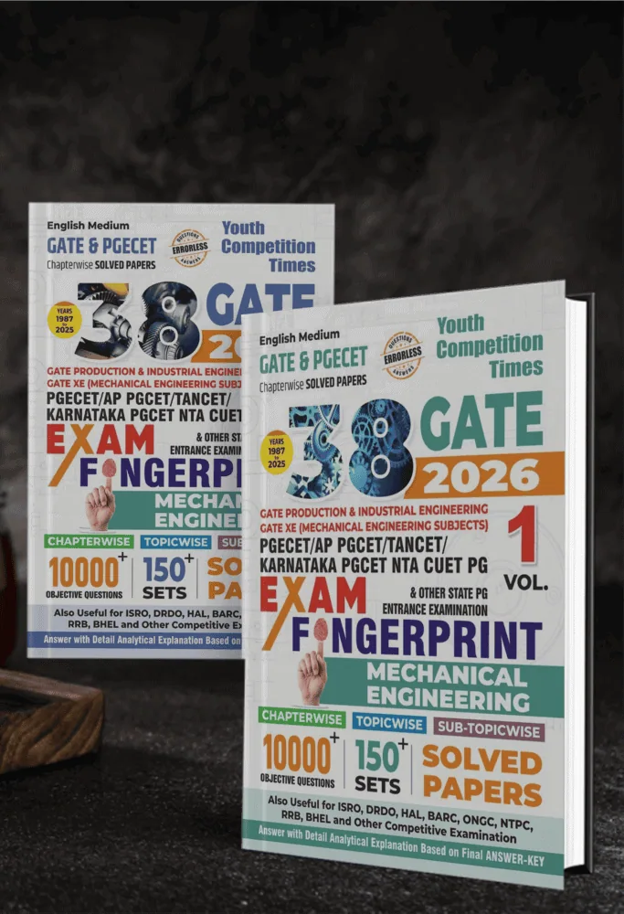 YCT GATE 2026 Mechanical Engineering Solved Papers Volume-1 & 2 [English Medium]