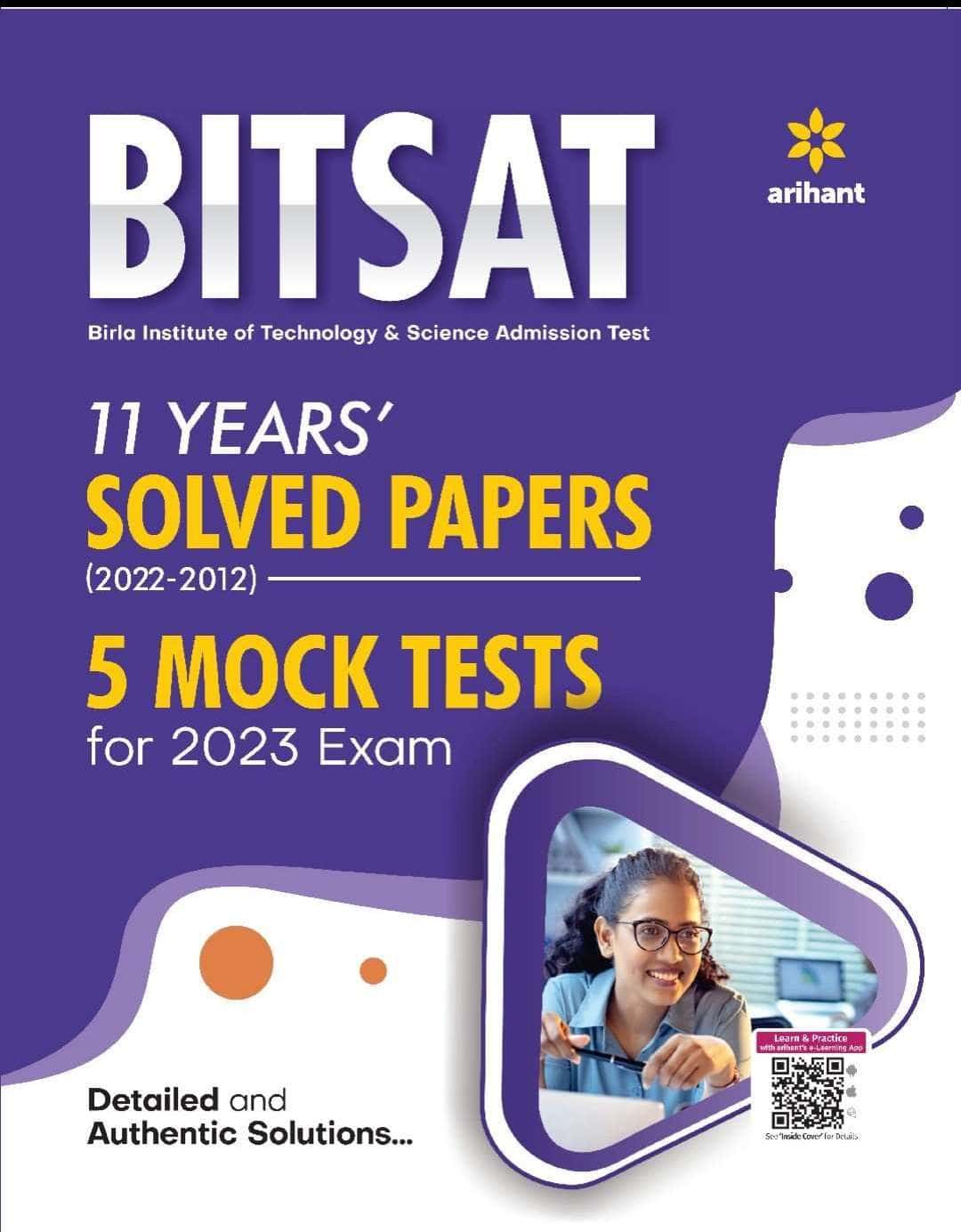 Arihant BITSAT Previous Year Solved Papers [2023 Edition]