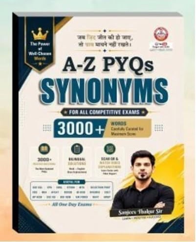 RWA Synonyms A-Z PYQs By Ankit Bhati & Sanjeev Thakur Sir [BILINGUAL]