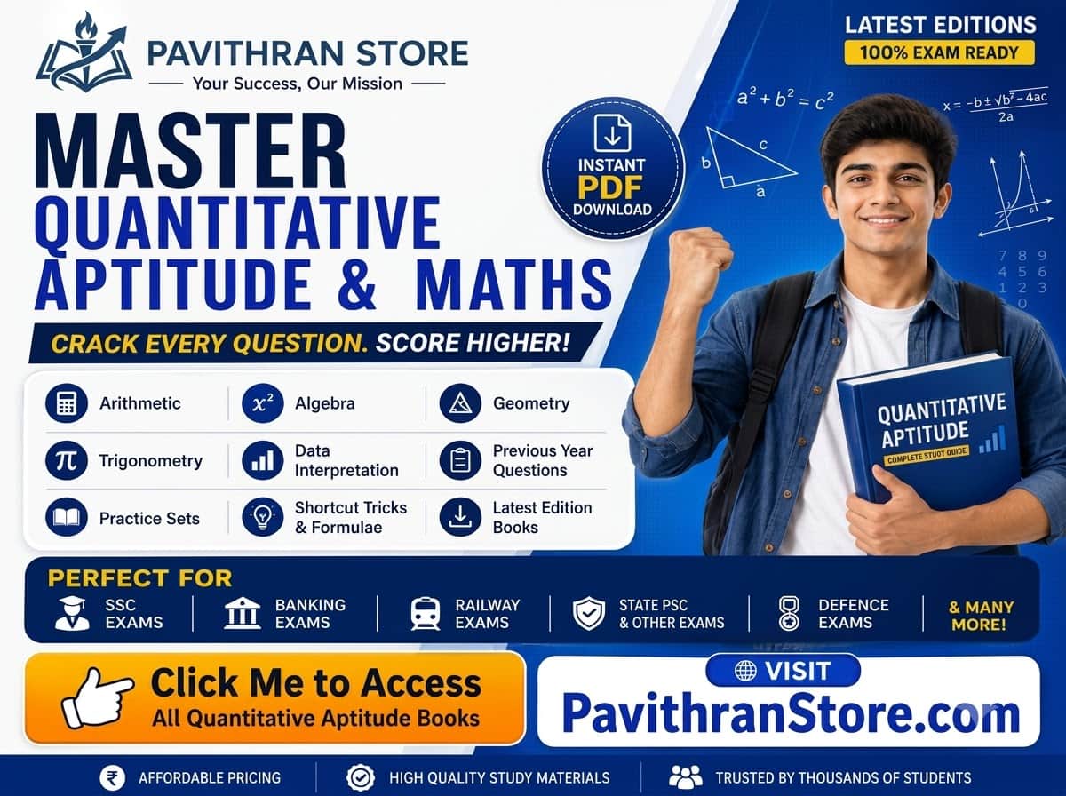 Maths Banner Ads - PavithranStore.com Ad
