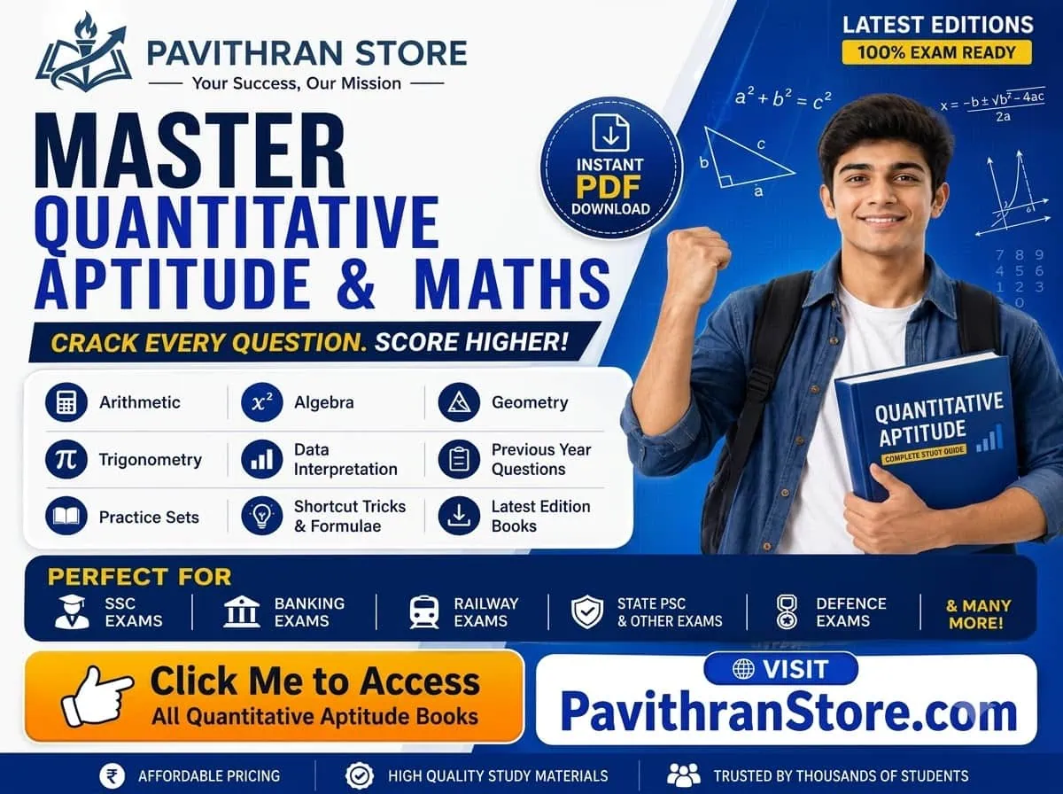 Maths Banner Ads - PavithranStore.com Ad