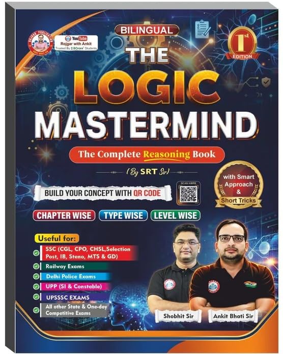 RWA The Logic Mastermind The Complete Reasoning [Bilingual - 1st Edition] By Ankit Bhati Sir
