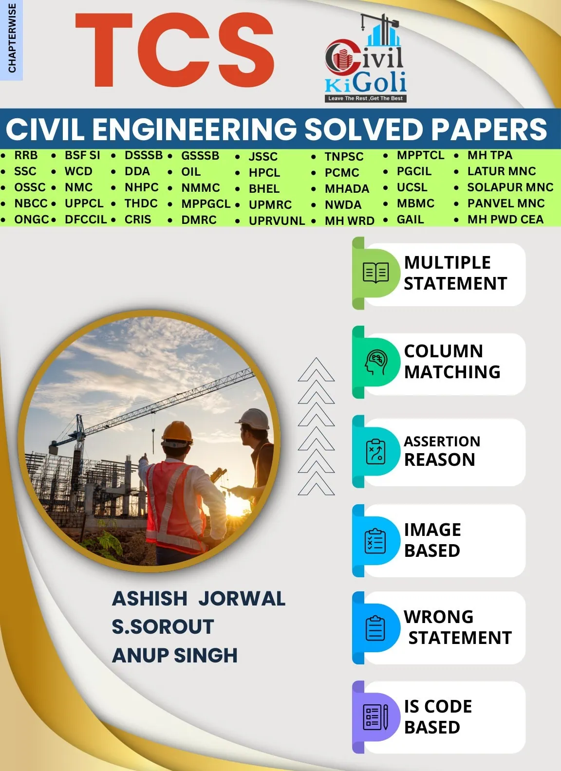 TCS CIVIL ENGINEERING Solved Papers