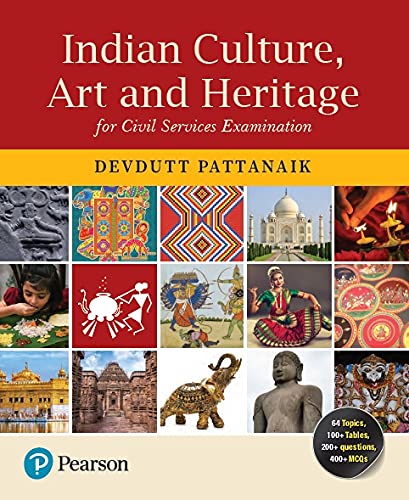 Indian Culture, Art and Heritage - Devdutt Pattanaik [2021 - 1st Edition] By Pearson
