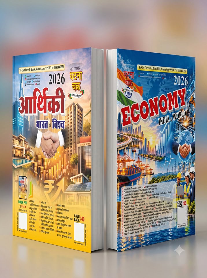 Ghatna Chakra Economy India & World – 2026 [ENGLISH + HINDI MEDIUM] PDF