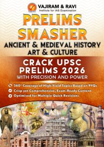 Vajiram & Ravi Ancient & Medieval History, Art & Culture Prelims Smasher 2026