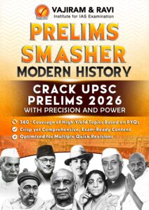 Vajiram & Ravi Modern History Prelims Smasher 2026