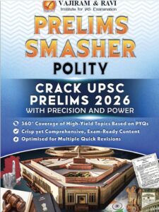 Vajiram & Ravi Polity Prelims Smasher 2026