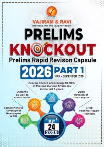 Vajiram & Ravi Prelims Knockout 2026 -Rapid Revision Module Part 1