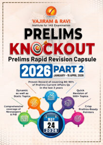 Vajiram & Ravi Prelims Knockout 2026 -Rapid Revision Module Part 2