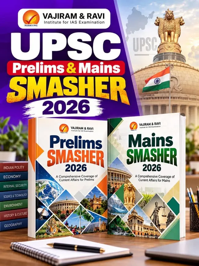 Vajiram & Ravi UPSC Prelims & Mains Smasher 2026 PDF - Download for Free